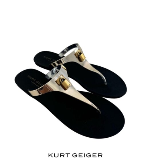 Kurt Geiger Brixton Jelly Sandals NWT - Picture 1 of 11